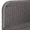Outdoor Wicker Dining Armchair (Set of 2) - Gray - Image 13