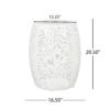 Metal End Table Large - White - Image 3