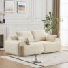 Compressed Sofa, 2 Seater Large Sectional Couches For Living Room - Beige - Image 10