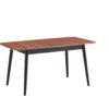 Lanae - Dining Table (Extension Bufferfly Leaf) - Natural / Black - Image 4