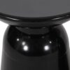Outdoor Metal End Table Large - Black - Image 7