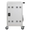 30 And 2 Bay Mobile School Charging Cart Station For Chromebook, Tablet And Laptop Computer With Power Strip Included - Antique White - Image 8