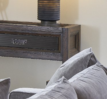 Branson - 2 Drawer Sofa Table, Two Tone - Brown - Image 5