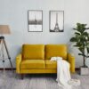 Stationary Sofa - Goldenrod - Image 15