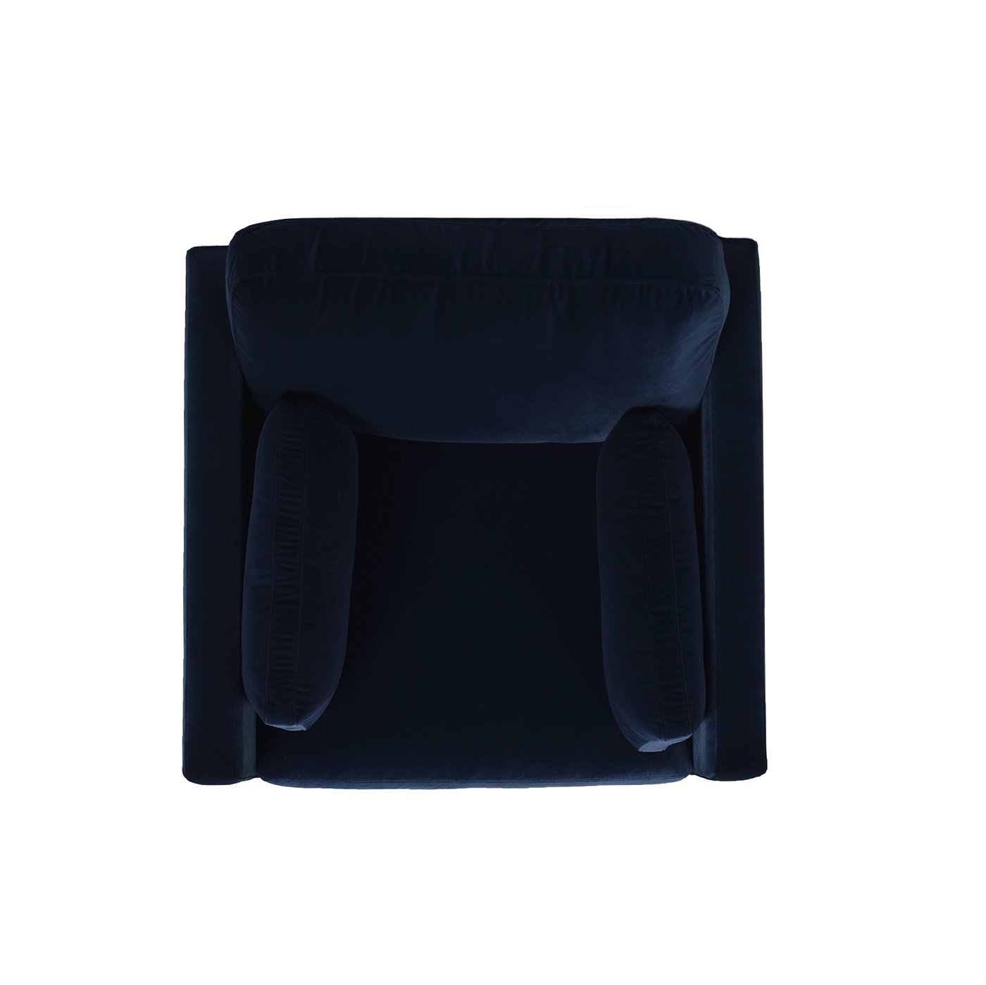 Knox - Modern Farmhouse Arm Chair - Dark Navy Blue - Image 3