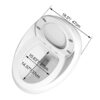 Modern Egg Shape Toilet 1.28 Gpf Single Flush Ceramic - White - Image 25