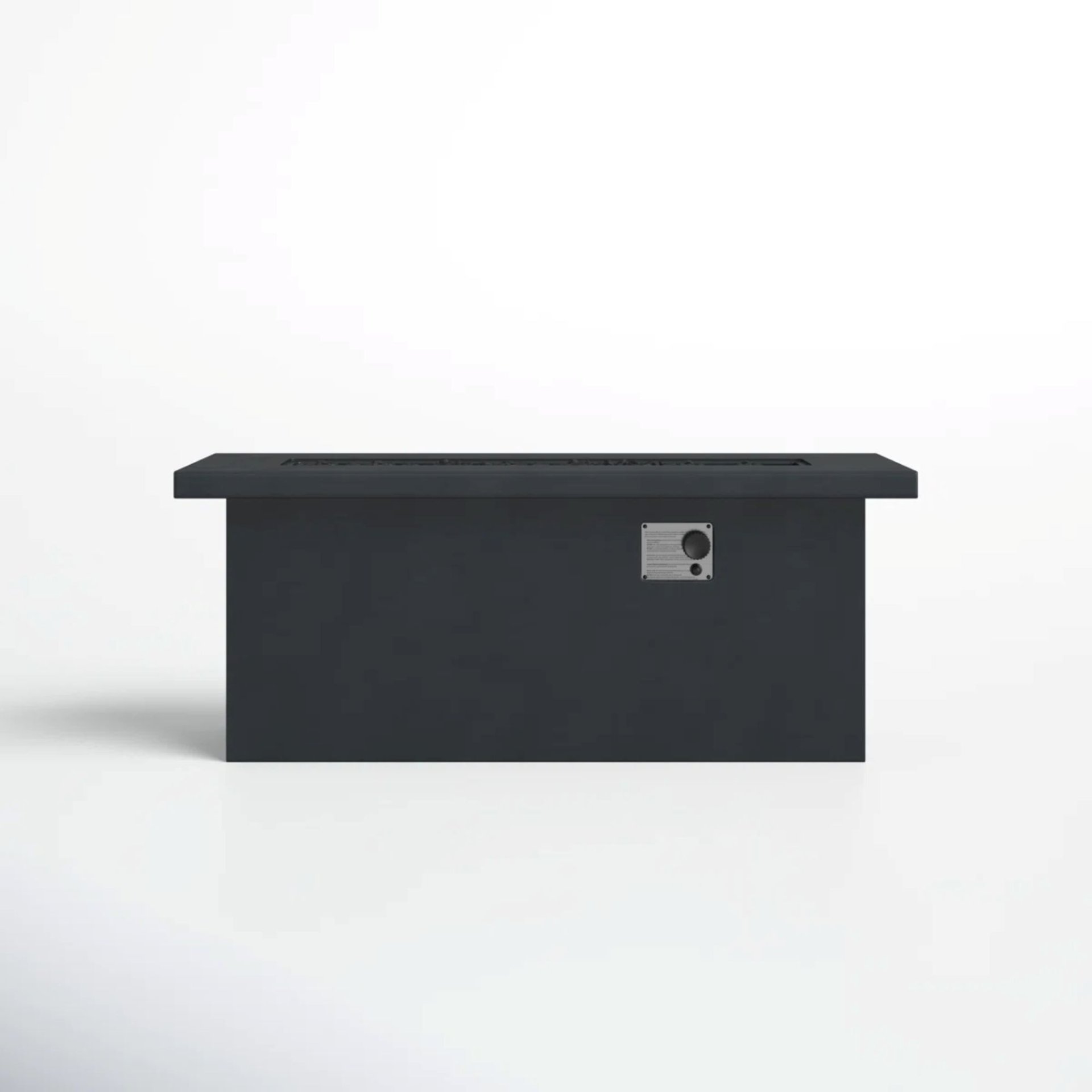 Propane & Gas Outdoor Fire Pit Table - Charcoal - Image 6