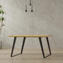 Lowry - Square Dining Table - Brown