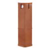 Corner Curio Cabinet With 5 Shelves And Lighting System (E26 Light Bulb Not Included) - Oak - Image 6