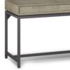 Banting - Mid Century Wide Desk - Distressed Gray - Image 6