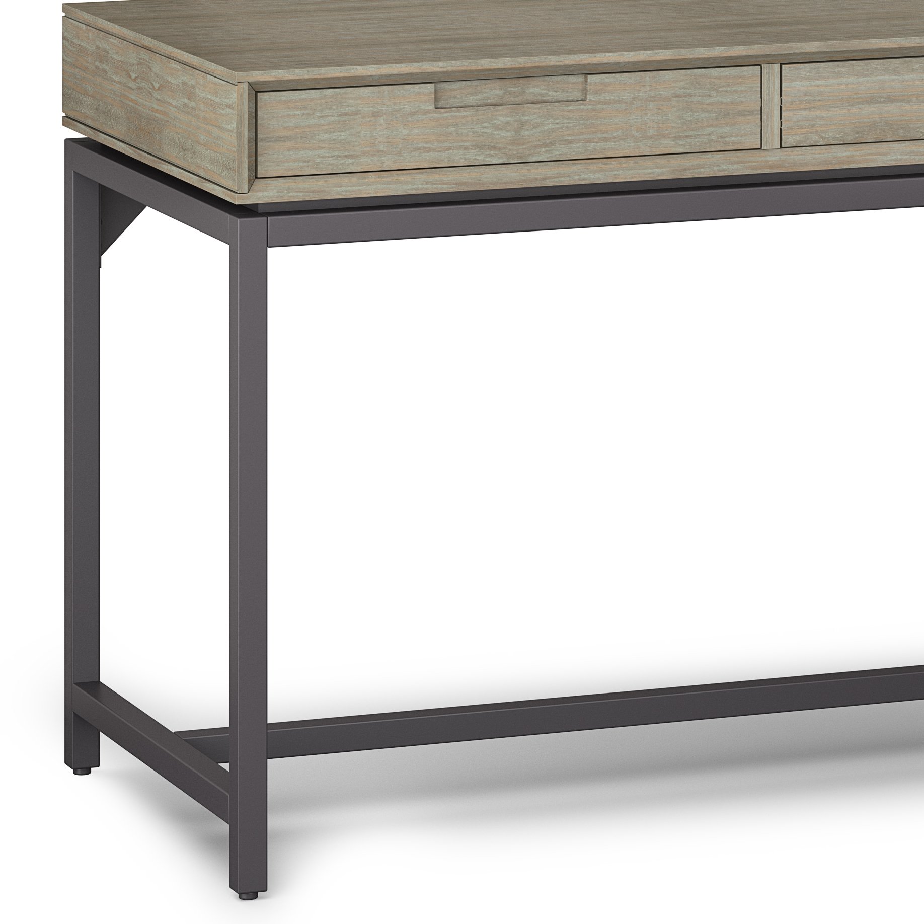 Banting - Mid Century Wide Desk - Distressed Gray - Image 6