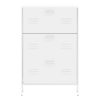 Modern Shoe Storage Cabinet With 3 Flip Drawers And Metal Frame For Entryway - Brushed Nickel - Image 18