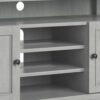 Amherst - TV Media Stand - Fog Gray - Image 7