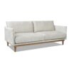 Haven - Flange Arm Oak Sofa - Marled Gray - Image 2