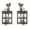 Arine - Console Table With Drawer And Shelves - Gray - Image 2