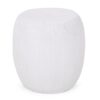 Outdoor Lightweight, Concrete Side Table - Antique White - Image 6