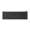 Farmhouse Style Acacia Wood Dining Bench Durable Rustic Design - Black - Image 8