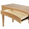 Dauphin - 3 Drawer Executive Desk - Natural Brown - Image 12