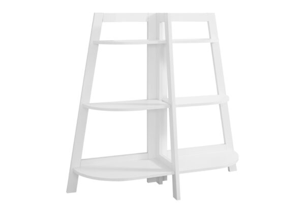 Bookshelf, Bookcase, Etagere, 3 Tier, For Office, Contemporary & Modern - White