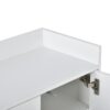 Modern Sideboard Elegant Buffet Cabinet With Large Storage Space For Dining Room, Entryway - White - Image 11