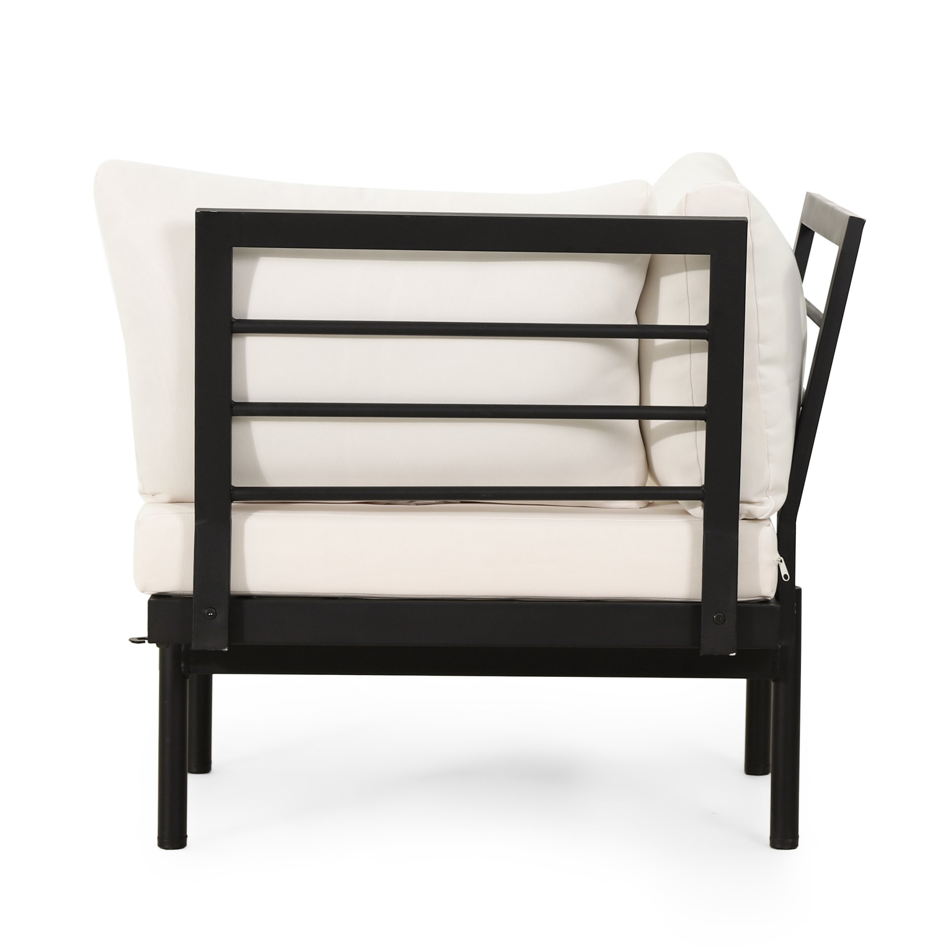 Theo - Sofa Corner, Coffee Table - Cream - Image 15