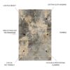 Fenix - Accent Rug - Cream / Gray - Image 4