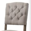 Bernard - Weathered Side Chair (Set of 2) - Beige / Oak - Image 2