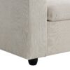 Modern Sectional Sofa With Throw Pillows, Cloud L Shaped Couch Set With Wide 4 Seat Comfy Couch Set With Movable Ottoman - Beige - Image 13