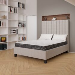 6" Full Quilted Foam Firm Mattress - White