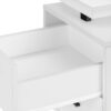 Computer Desk For Home Office, Laptop, Left, Right Set - Up & Storage Drawers - White - Image 7