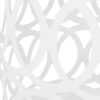 Outdoor Metal End Table Large - White - Image 10