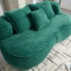 High Back Bean Bag Sofa Lounger For Adults And Kids, Indoor & Outdoor, Durable - Emerald - Image 17