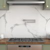 Modern Design Wall Mount Kitchen Pot Filler Faucet With Folding Stretchable Arm - Brushed Nickel - Image 6
