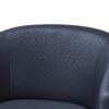 Ardena - Modern Swivel Barrel Chair - Blue - Image 5