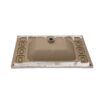 Rectangular Single Vanity Top With 1 Faucet Hole And Overflow, 35" X 20", Sink Only - White - Image 10