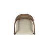 Americana - Mid-Century Modern Cane Back Bar Stool - Taupe Beige - Image 5