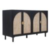 4 Door Cabinet, Suitable For Bedroom - Black - Image 7