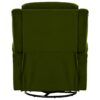 360 Degrees Swivel Recliner Manual Rocking With Adjustable Backrest For Living Room - Green - Image 11
