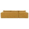 2 Pices Free Combination Minimalist Style Modular Sectional, Wrinkle Resistant Couch Set L Shaped Compressed Sofa For Living Room - Yellow - Image 6