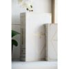 Book Boxes (Set of 2) - White / Gold - Image 5