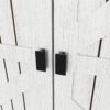 Modern Minimalist Shoe Cabinet With Sliding Door Design - White - Image 13