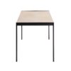 Fuji - Contemporary Dining Table - Black / Natural - Image 2