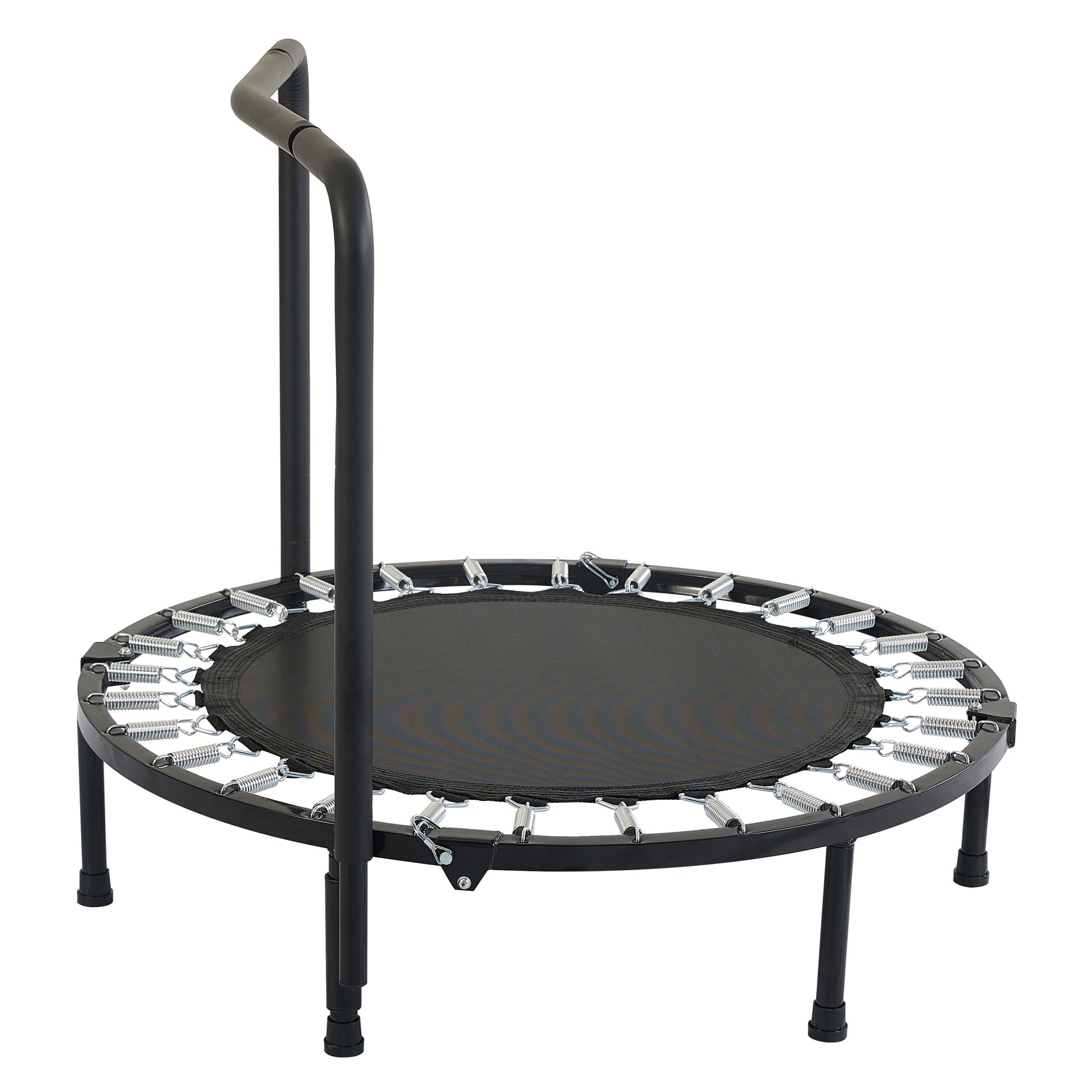 Monkey Children's Trampoline Happy Expression Outdoor / Indoor Dual Use, Foldable Iron Tube - Yellow / Black - Image 9