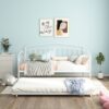 Fox - Twin Daybed With Twin Trundle - White - Image 21