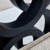 Modern Style Glass Top Coffee Table, Suitable For Living Rooms And Lounge Areas - Black - Image 10