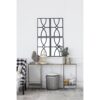 Rectangular Wooden Wall Mirror With Antique Frame, Vertical Or Horizontal Home Decor For Living Room (Set of 2) - Black - Image 4