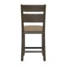 Velvety - 6 Piece Gathering Dining Set - Brown - Image 2