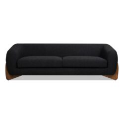 Alpine - Sherpa Sofa - Ebony Black Boucle