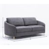 Yuina - Linen Sofa - Gray - Image 6