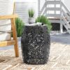 Metal, End Table Large - Black - Image 5
